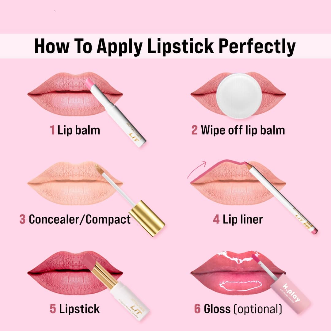 How to Apply Lipstick Perfectly