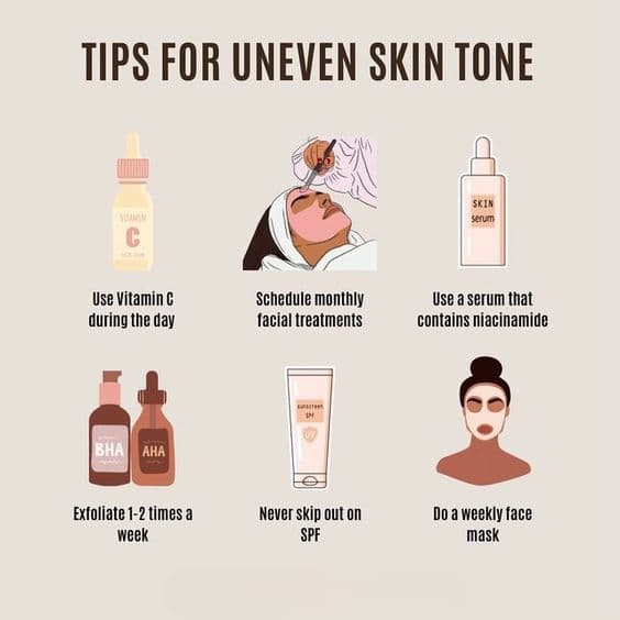 Tips For Uneven Skin Tone