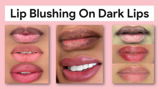 Lip Blushing On Dark Lips