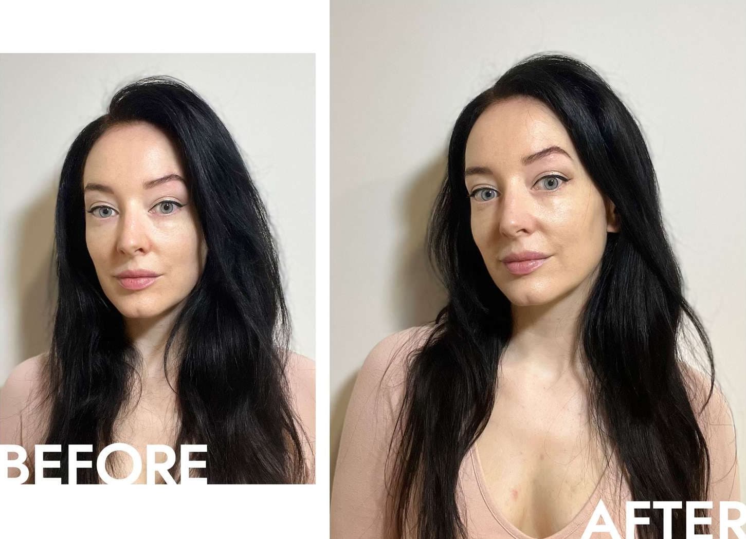 beauty balm before and after