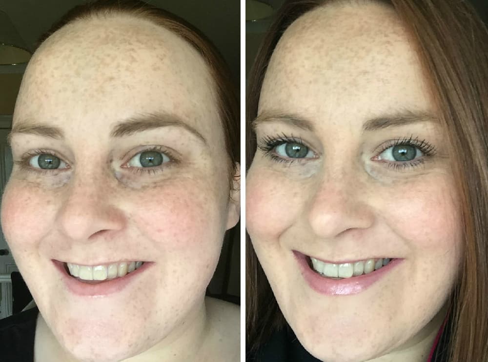 before and after maybelline bb cream