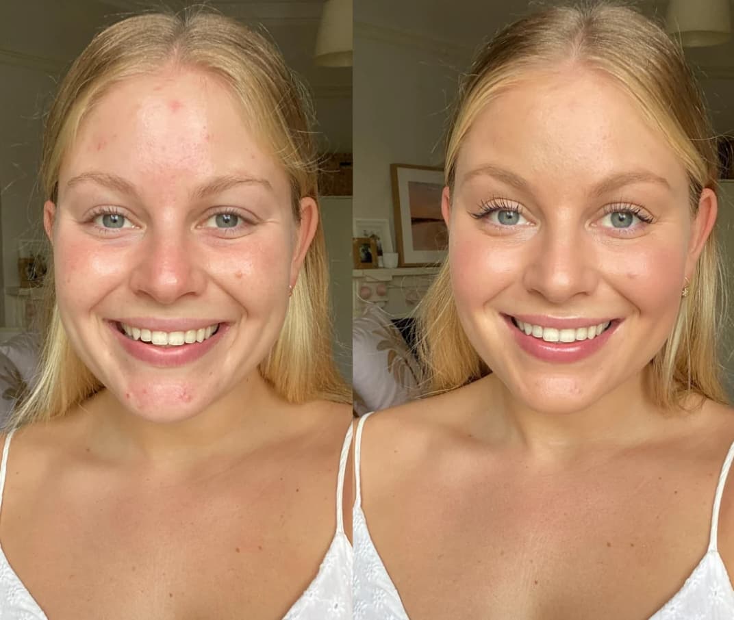 jergens bb body cream before and after